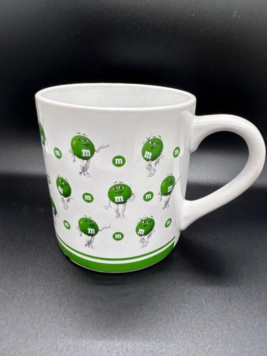 M & M Other - Green M&M Coffee Mug, Ms. Green Coffee Cup Licensed Microwave Dishwasher Safe